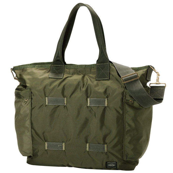 Porter - Yoshida & Co. Force 2Way Tote Bag - Olive Drab (855-07500)