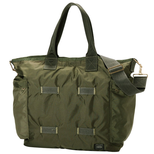 Porter - Yoshida & Co. Force 2Way Tote Bag - Olive Drab (855-07500-30)