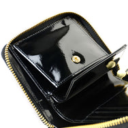 Porter - Yoshida & Co. Glass Leather Zip Wallet - Black (381-02960-10)