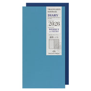 Traveler’s Notebook Weekly + Memo Refill 2026 – Regular Size