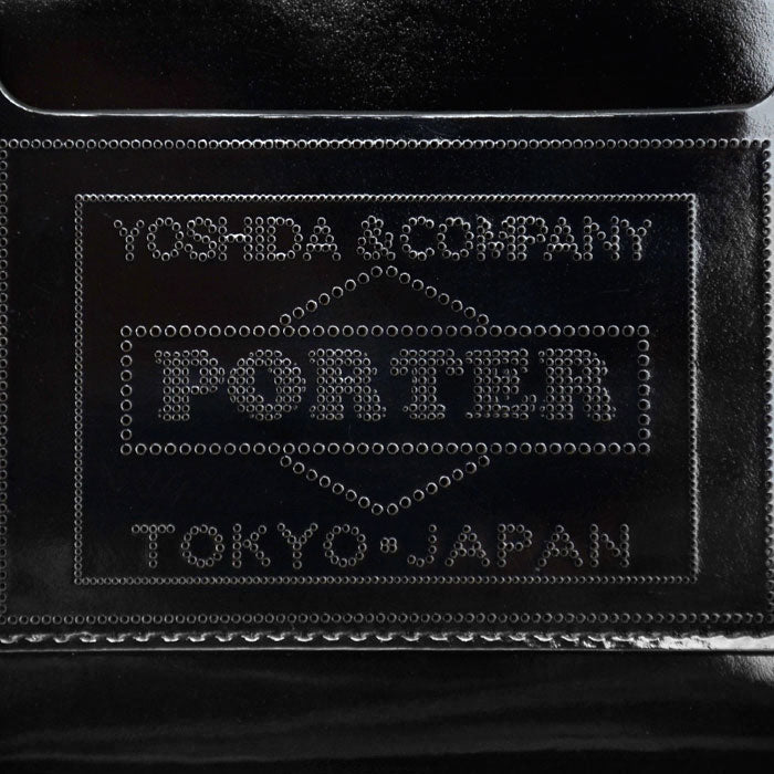 Porter - Yoshida & Co. Glass Leather Zip Wallet - Black (381-02960-10)
