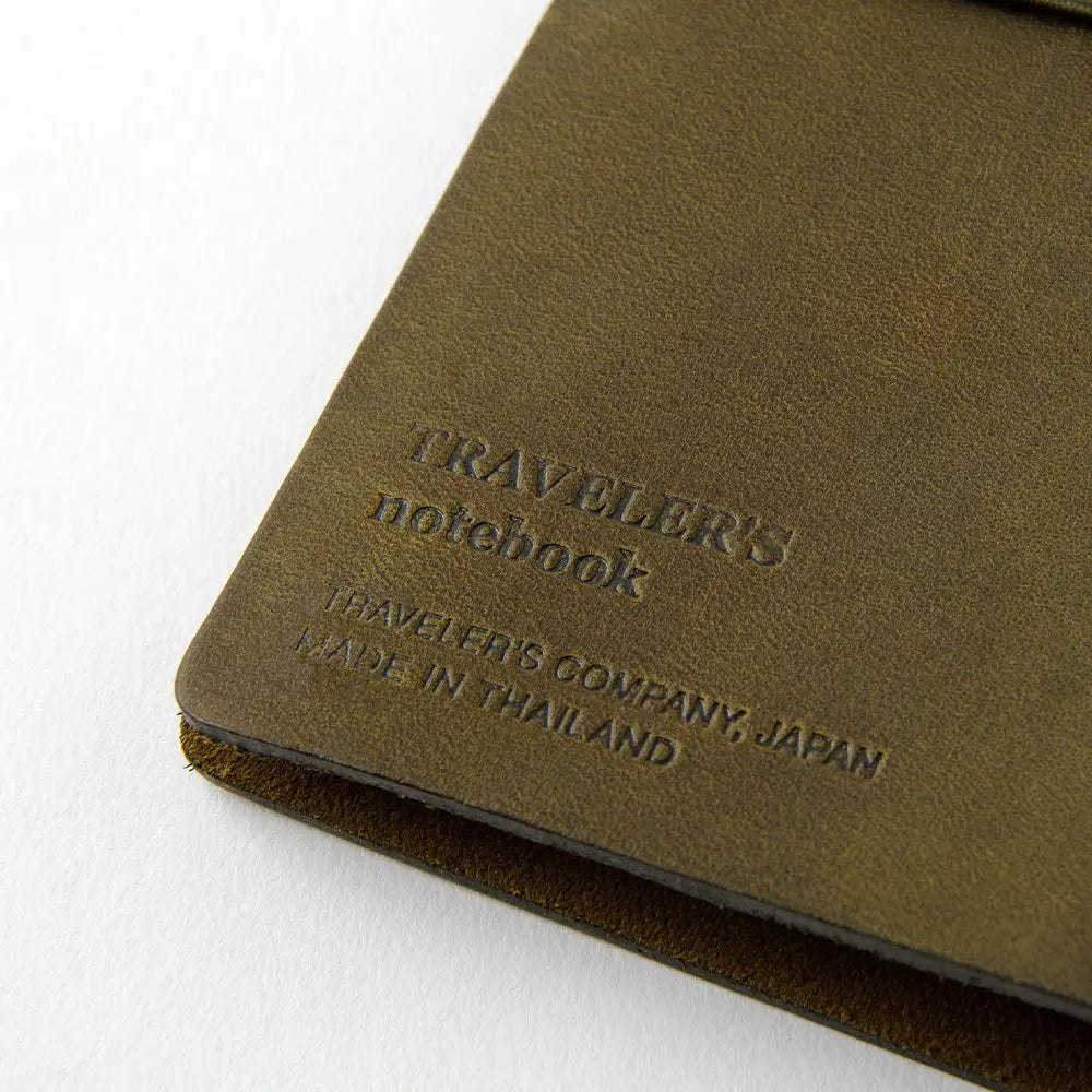 Traveler's Company Traveler's Notebook Passport Size - Olive