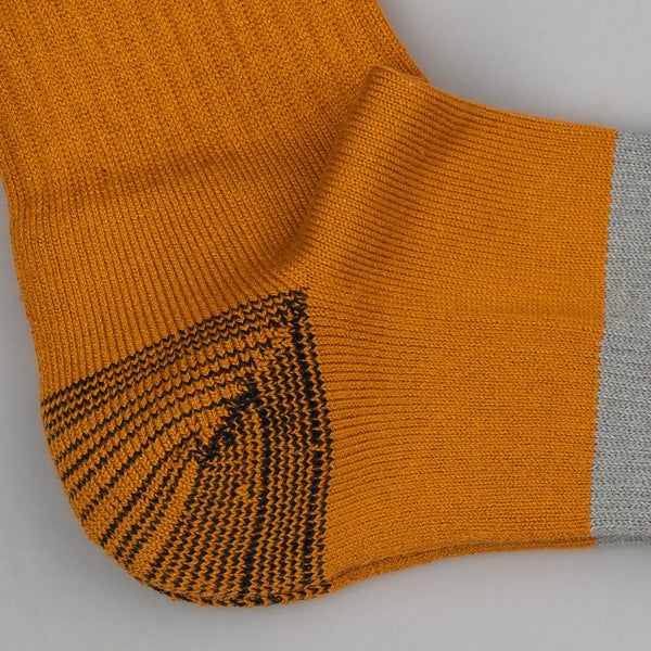 Stevenson Overall Over the Calf Athletic Socks - Yellow