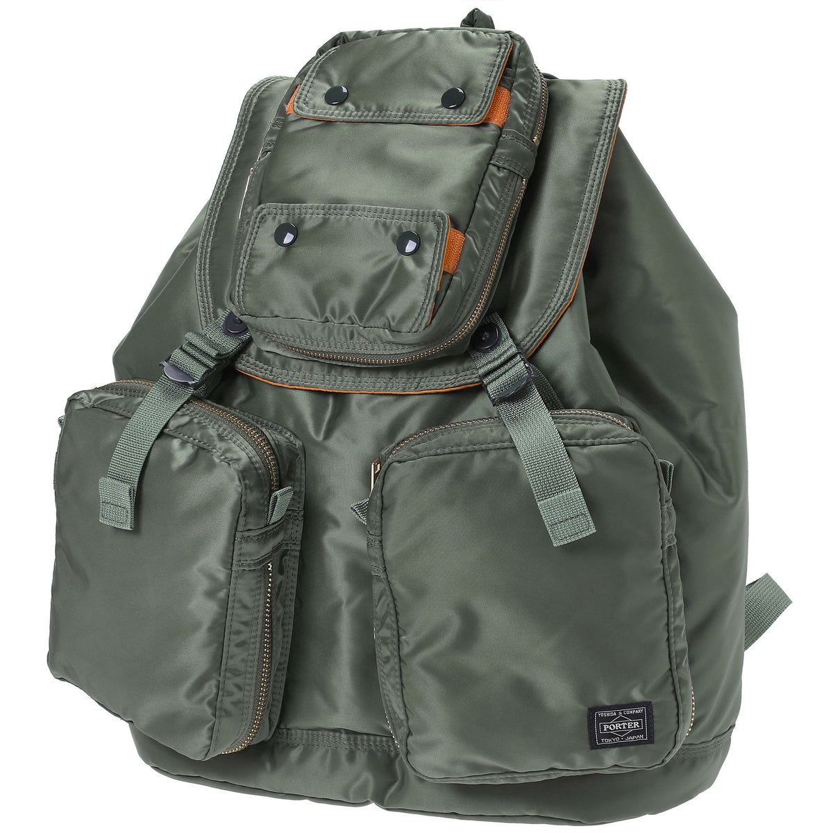 Porter - Yoshida & Co. Tanker Rucksack - Sage Green (622-79162)