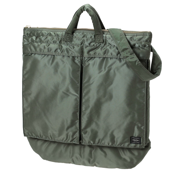 Porter - Yoshida & Co. Tanker 2way Helmet Bag - Sage Green (622-78332-30)