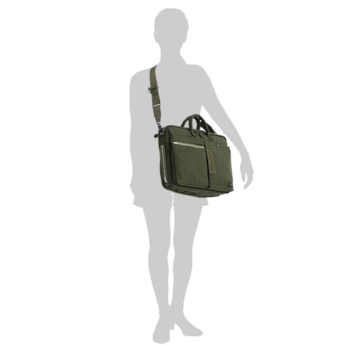Porter - Yoshida & Co. Flying Ace 2Way Briefcase - Navy (863-17039-50)
