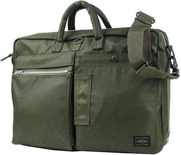 Porter - Yoshida & Co. Flying Ace 2Way Briefcase Olive Drab (863-17039-30)