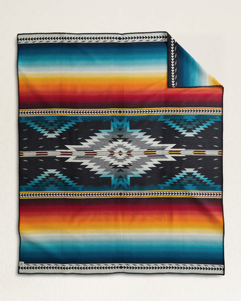 Pendleton Unnaped Jacquard Robe Blanket - Saltillo Sunset (ZE475 57081)