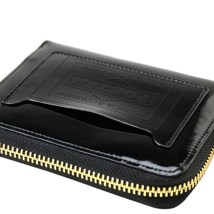 Porter - Yoshida & Co. Glass Leather Zip Wallet - Black (381-02960-10)