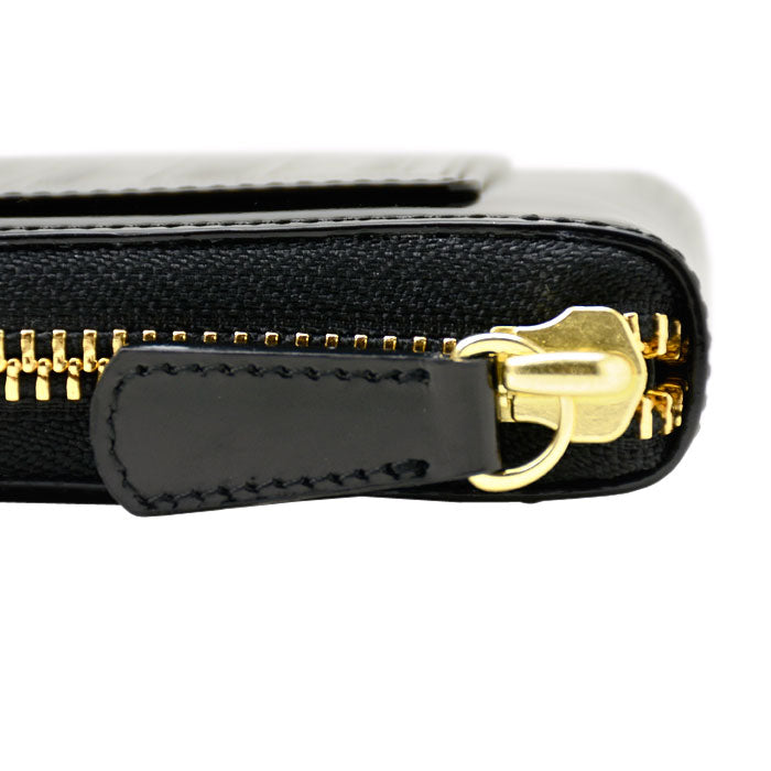 Porter - Yoshida & Co. Glass Leather Zip Wallet - Black (381-02960-10)