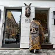 Indigofera x Björn Atldax Root of All Evil Wool Blanket