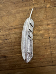 First Arrow's Feather Pendant Large Left P-001L
