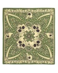 Indigofera Skull Bandana Green (1970-232-02)