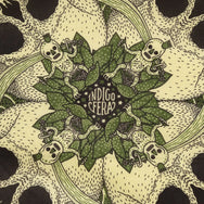 Indigofera Skull Bandana Green (1970-232-02)