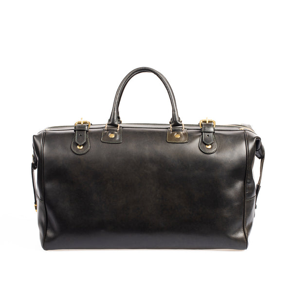 Krysl Goods Leather Duffle Bag Dark Olive