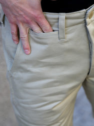 The Real McCOY's Blue Seal Chino Shorts – Beige (MP20018-041)