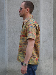 Samurai SSA24-NJ Nantsu-No-Jin War S/S Shirt – Mustard