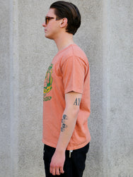 Studio d'Artisan Cotton Print T-Shirt Championship – Orange (8163A)