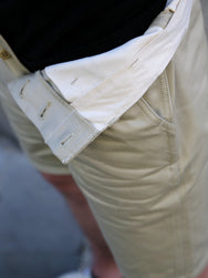 The Real McCOY's Blue Seal Chino Shorts – Beige (MP20018-041)