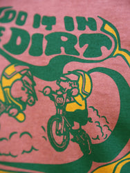 Studio d'Artisan Cotton Print T-Shirt Championship – Orange (8163A)