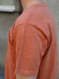 Studio d'Artisan Cotton Print T-Shirt Championship – Orange (8163A)