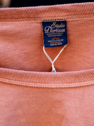 Studio d'Artisan Cotton Print T-Shirt Championship – Orange (8163A)