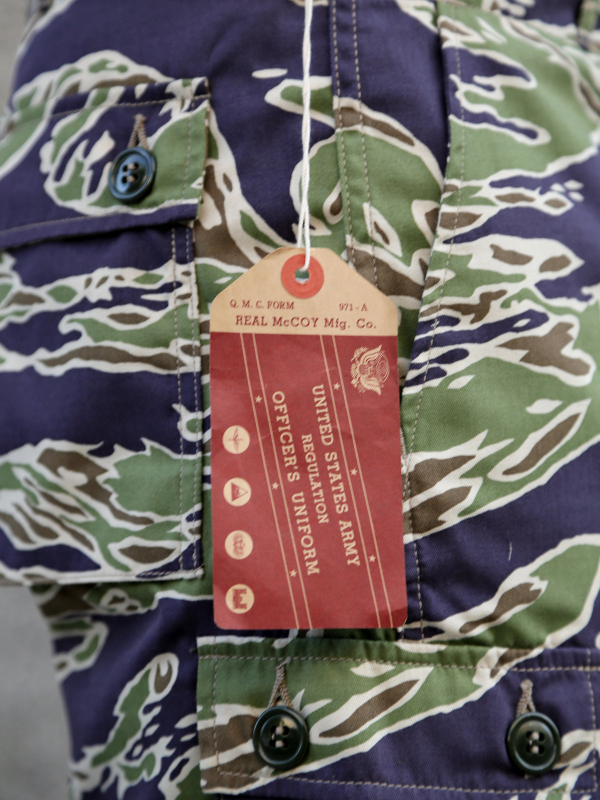 Joe McCoy MP23005 Civilian Shorts / Late War - Tiger Camouflage