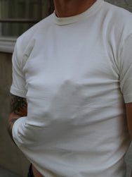 Samurai SJST-ML Solid Crew Neck T-Shirt – White