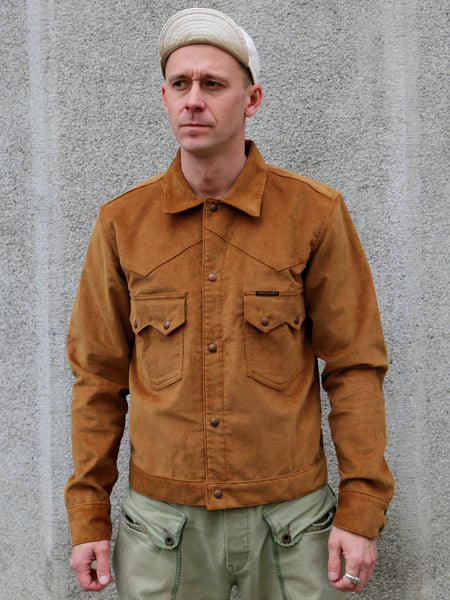 Indigofera Cooper Corduroy Shirt – Gold (6343-571-38)