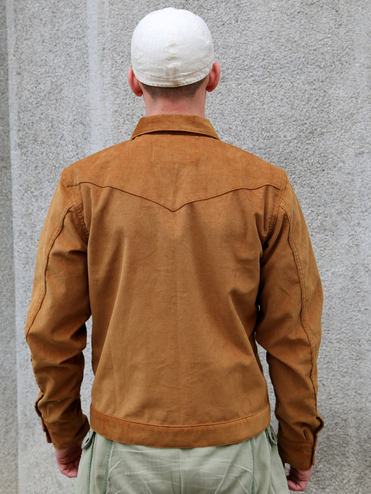 Indigofera Cooper Corduroy Shirt – Gold (6343-571-38)