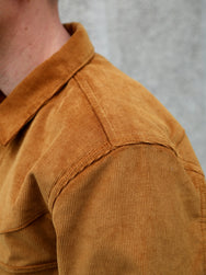 Indigofera Cooper Corduroy Shirt – Gold (6343-571-38)