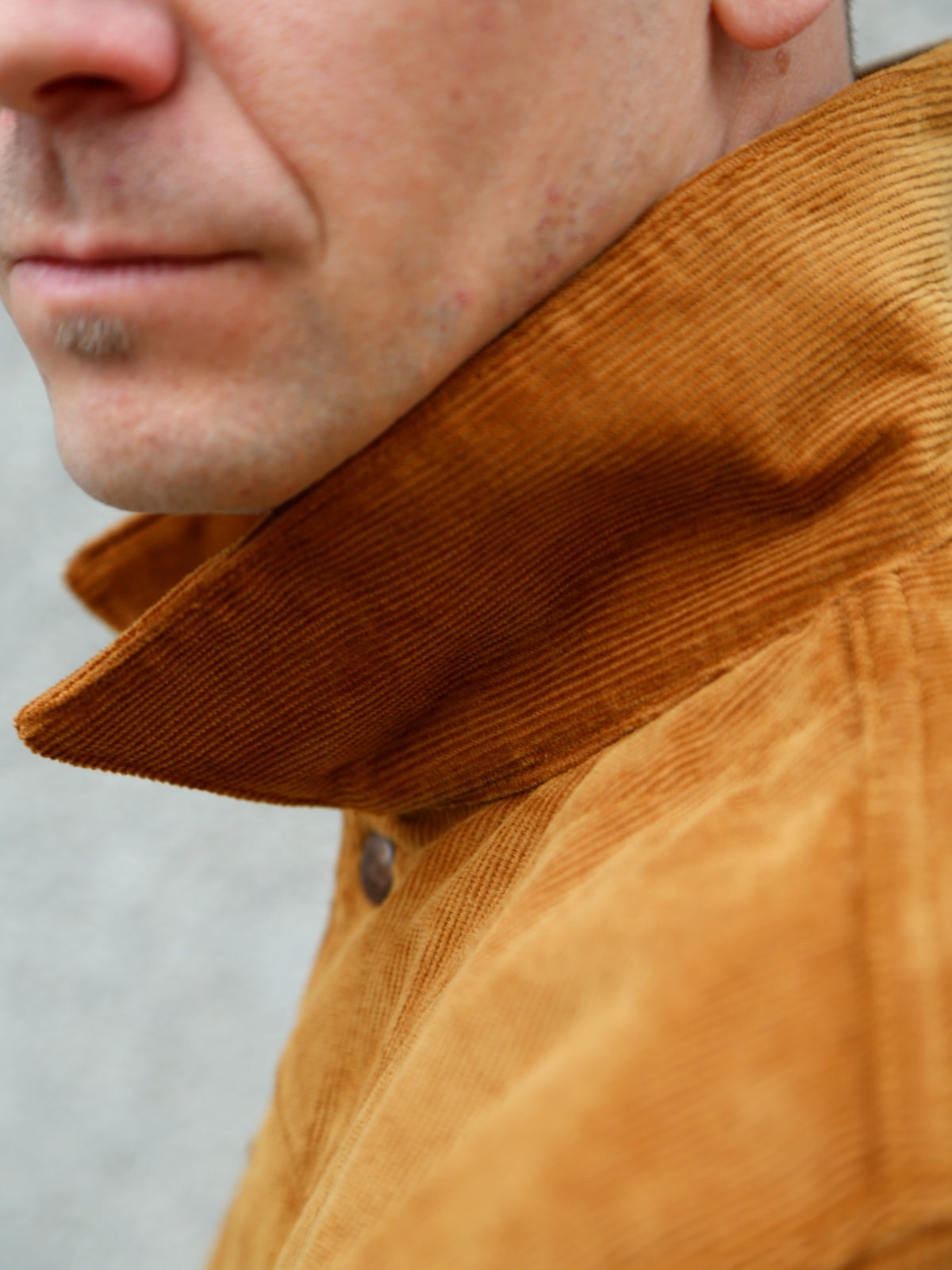 Indigofera Cooper Corduroy Shirt – Gold (6343-571-38)