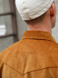 Indigofera Cooper Corduroy Shirt – Gold (6343-571-38)