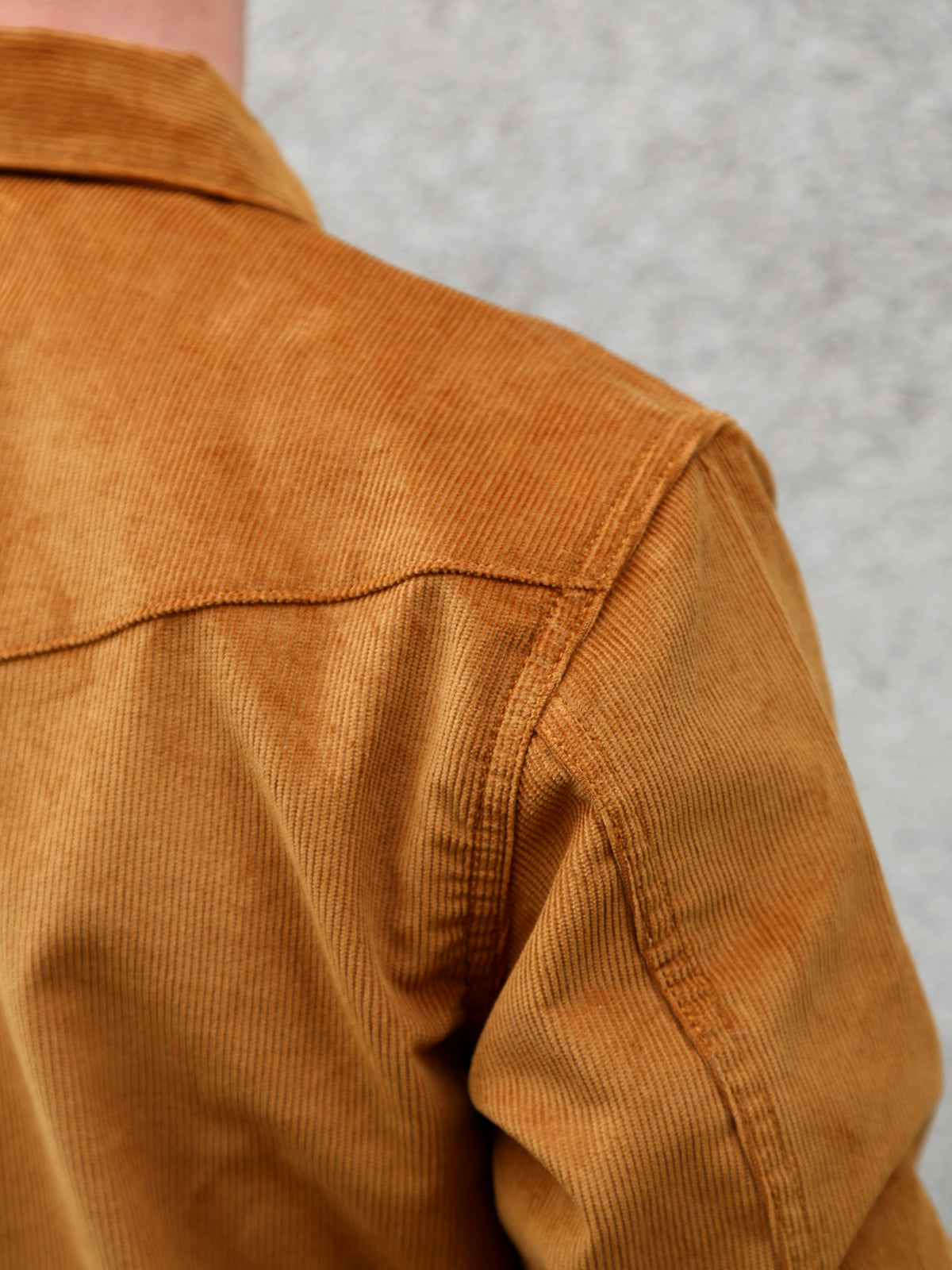 Indigofera Cooper Corduroy Shirt – Gold (6343-571-38)