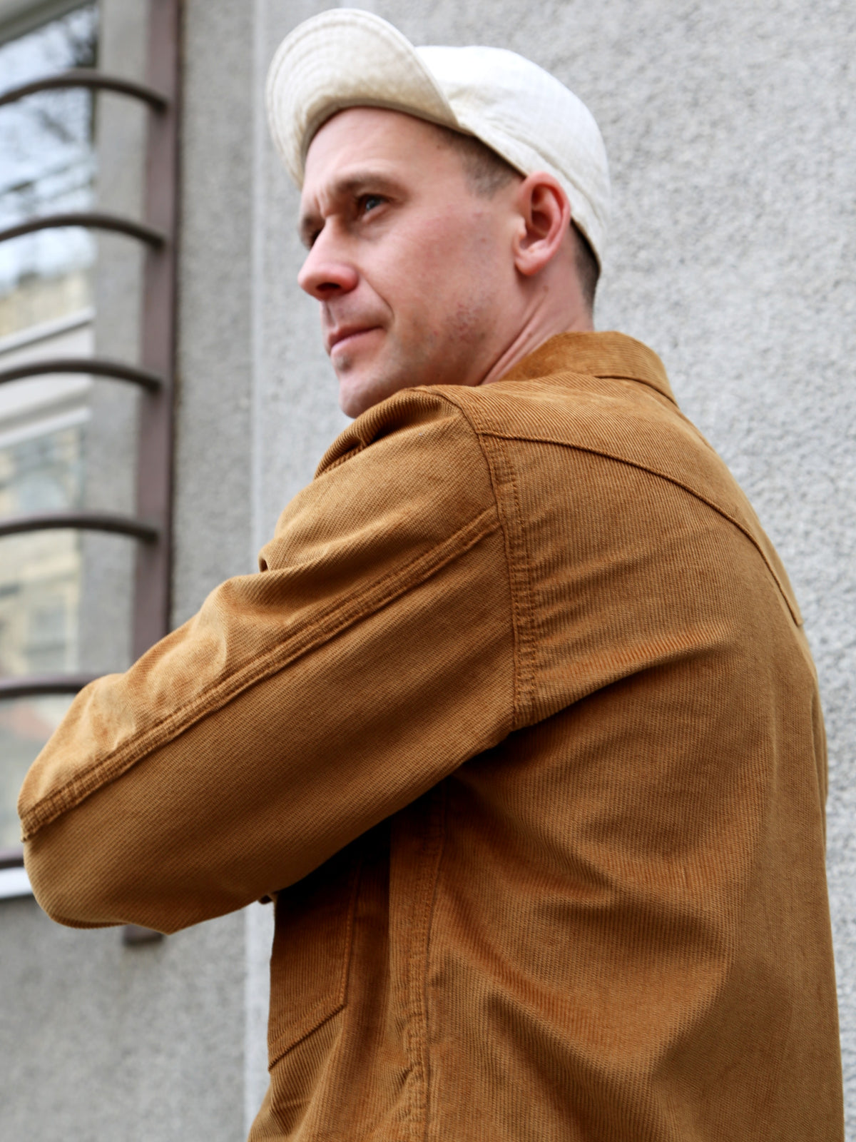 Indigofera Cooper Corduroy Shirt – Gold (6343-571-38)