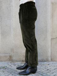 Fleurs de Bagne Pantalon Anatole – Khaki Corduroy