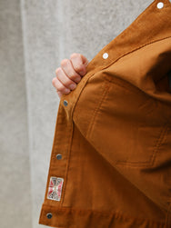 Indigofera Cooper Corduroy Shirt – Gold (6343-571-38)