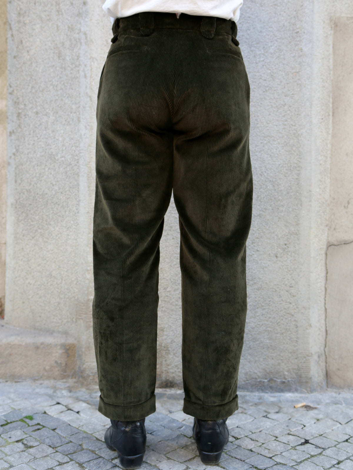Fleurs de Bagne Pantalon Anatole – Khaki Corduroy