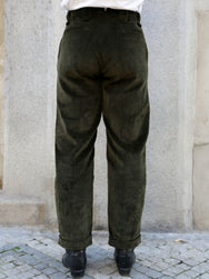 Fleurs de Bagne Pantalon Anatole – Khaki Corduroy