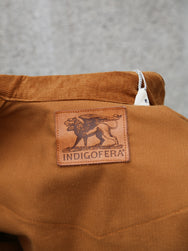 Indigofera Cooper Corduroy Shirt – Gold (6343-571-38)