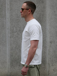 Studio d'Artisan USA Cotton T-shirt – White (9912W)