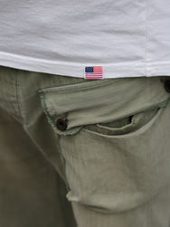 Studio d'Artisan USA Cotton T-shirt – White (9912W)