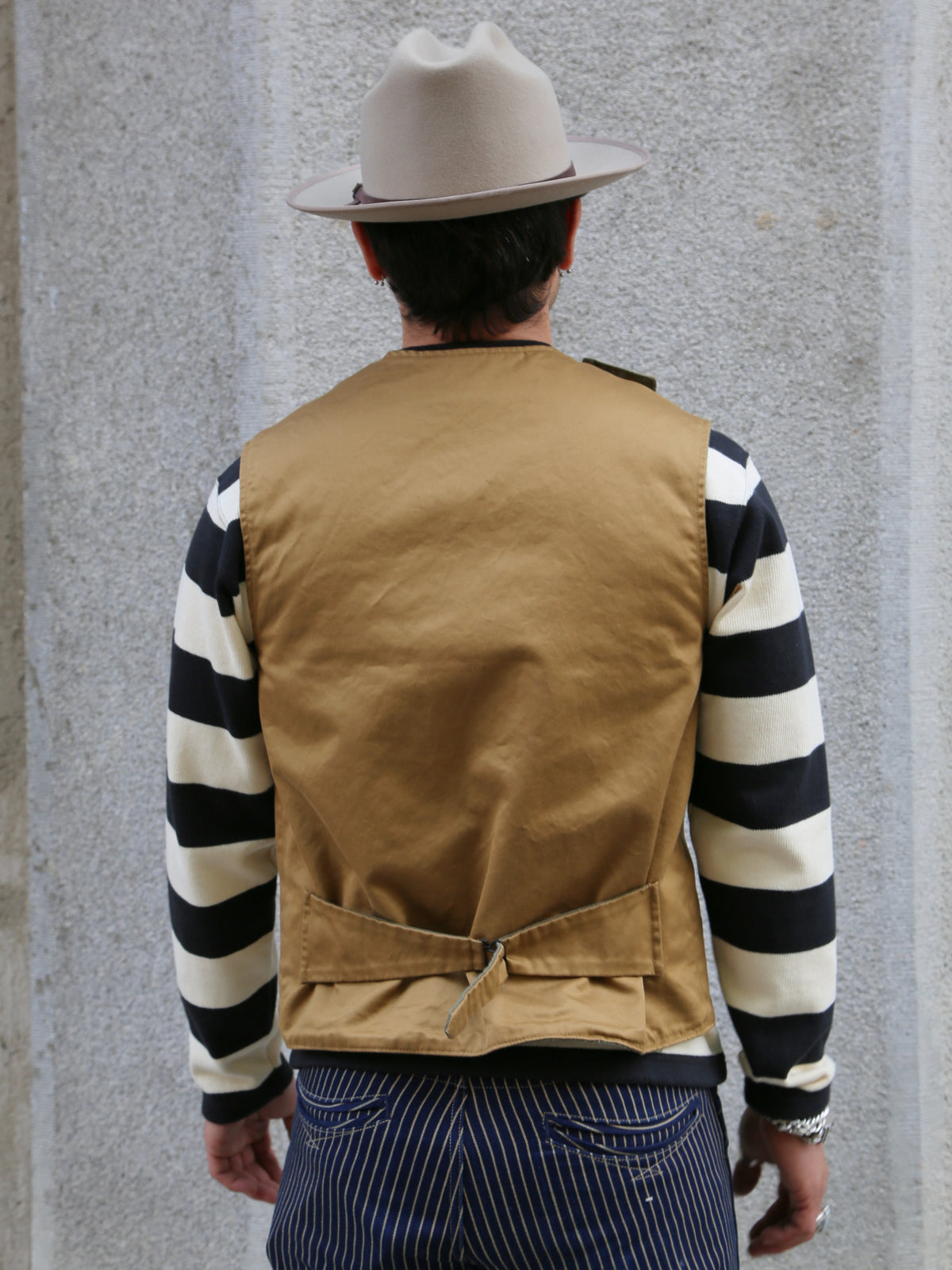 Black Sign Duality Swindler Vest – Soldier Green x Field Beige (BSSV-24201)