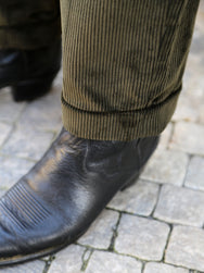 Fleurs de Bagne Pantalon Anatole – Khaki Corduroy