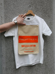 Studio d'Artisan USA Cotton T-shirt – White (9912W)