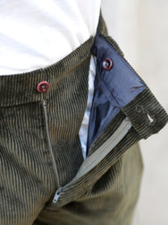 Fleurs de Bagne Pantalon Anatole – Khaki Corduroy