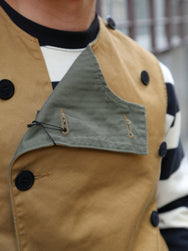 Black Sign Duality Swindler Vest – Soldier Green x Field Beige (BSSV-24201)