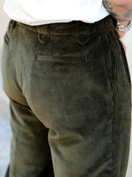 Fleurs de Bagne Pantalon Anatole – Khaki Corduroy