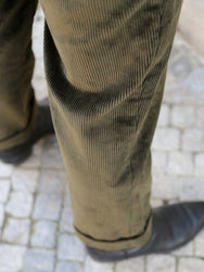 Fleurs de Bagne Pantalon Anatole – Khaki Corduroy