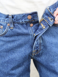 Nudie Jeans Seth Denim Shorts Morning Soul – Dark Blue (114865)